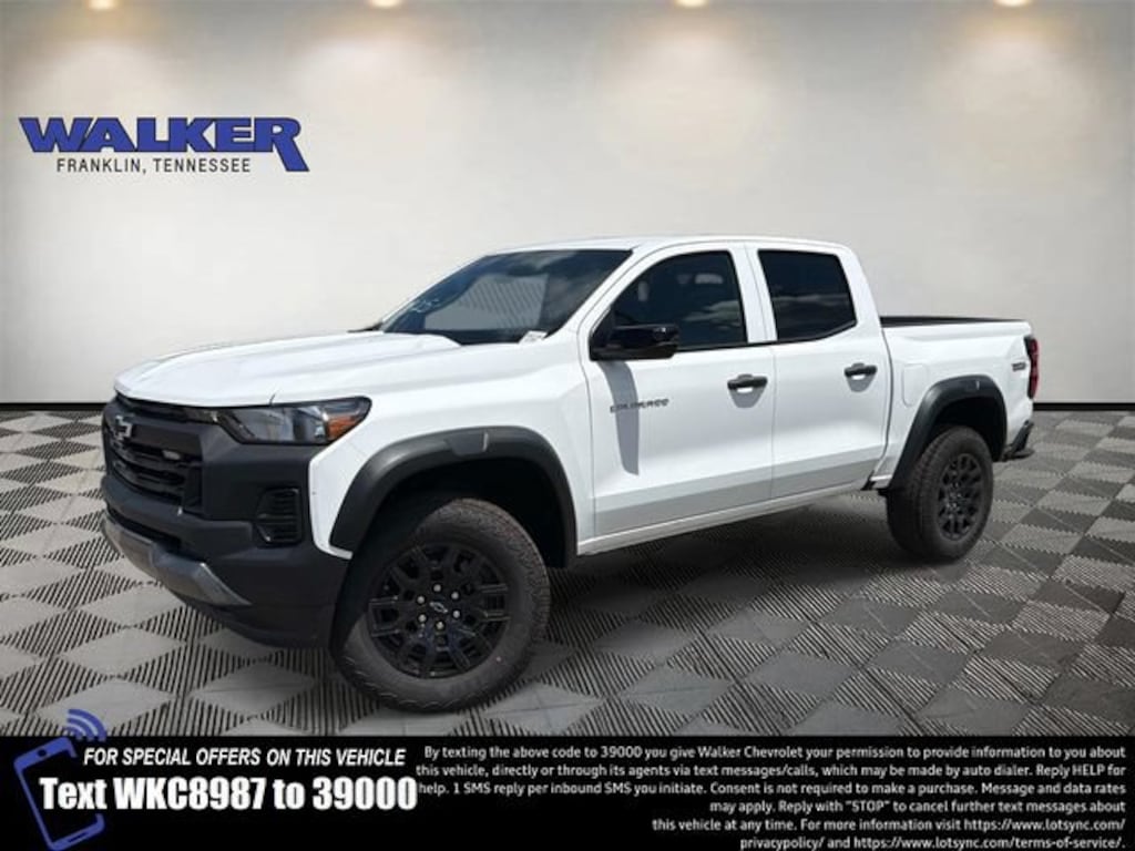 New 2026 Chevrolet Colorado Trail Boss Truck Crew Cab
