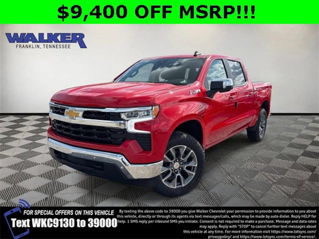 New 2026 Chevrolet Silverado 1500 LT Truck Crew Cab