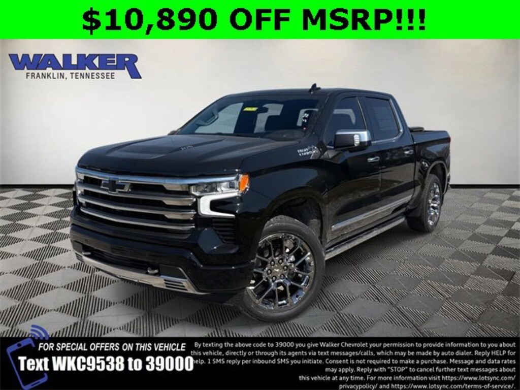 New 2026 Chevrolet Silverado 1500 High Country Truck Crew Cab