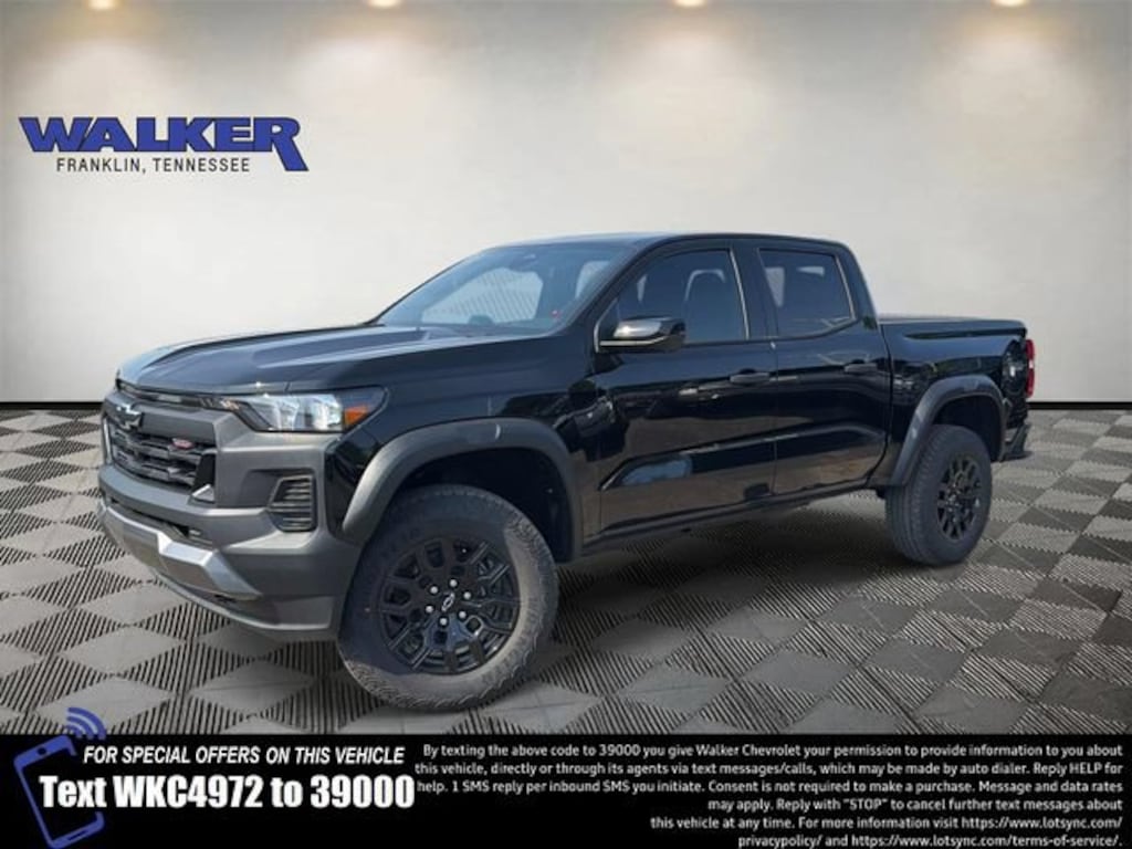 New 2026 Chevrolet Colorado Trail Boss Truck Crew Cab