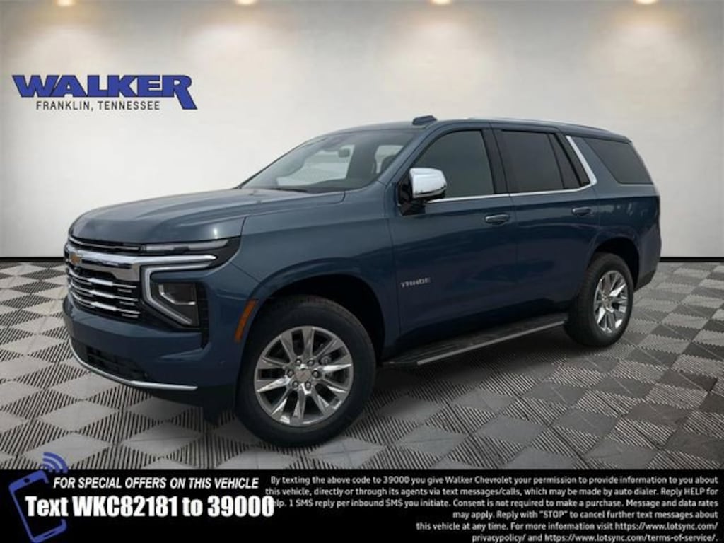 New 2026 Chevrolet Tahoe Premier SUV