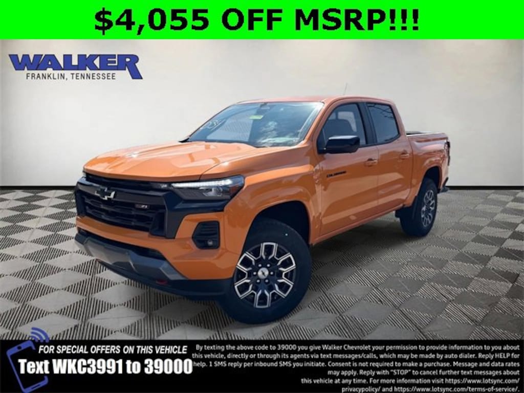 New 2026 Chevrolet Colorado Z71 Truck Crew Cab