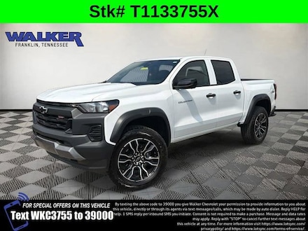 2026 Chevrolet Colorado Trail Boss Truck Crew Cab