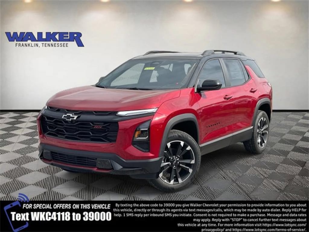 New 2026 Chevrolet Equinox RS SUV
