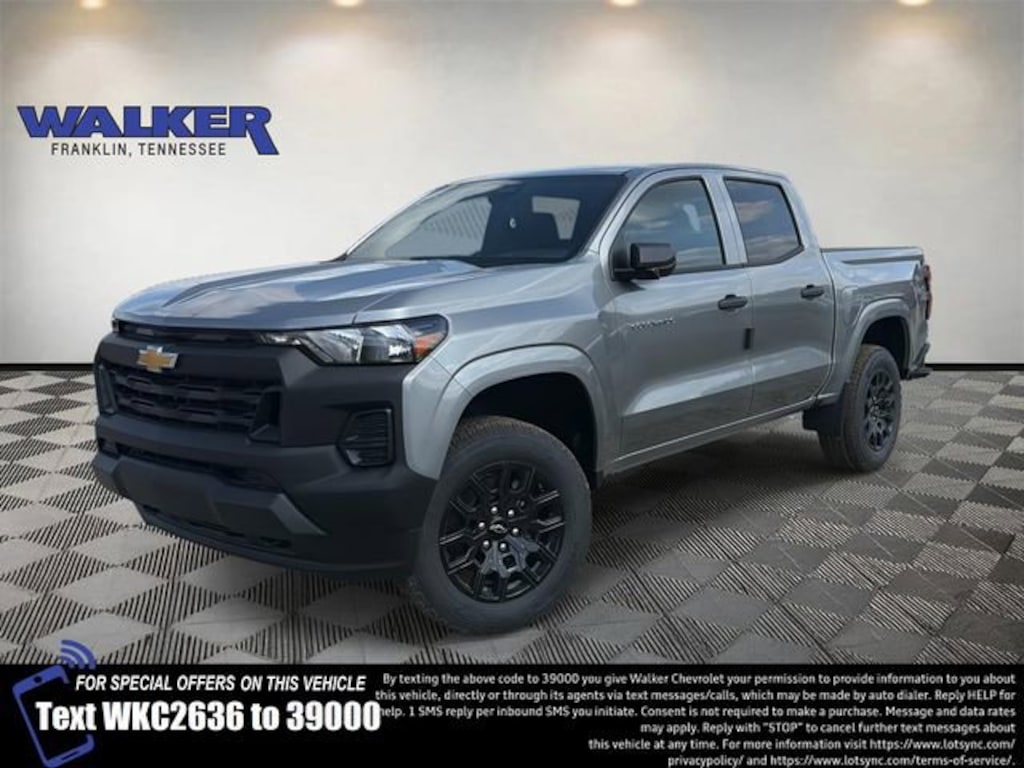 New 2026 Chevrolet Colorado WT Truck Crew Cab