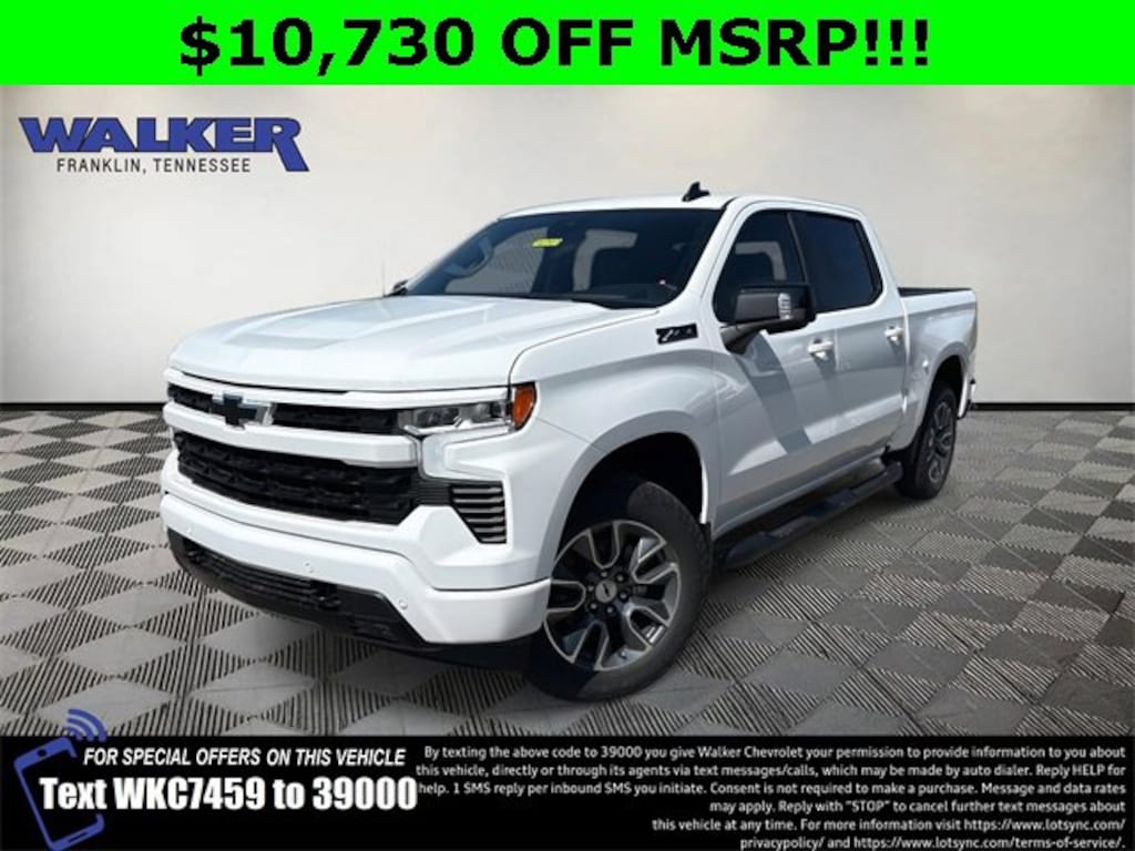 New 2026 Chevrolet Silverado 1500 RST Truck Crew Cab