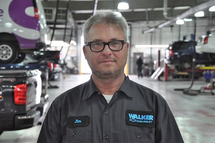 Staff member Jim Van Horne from e8aeb0896a42