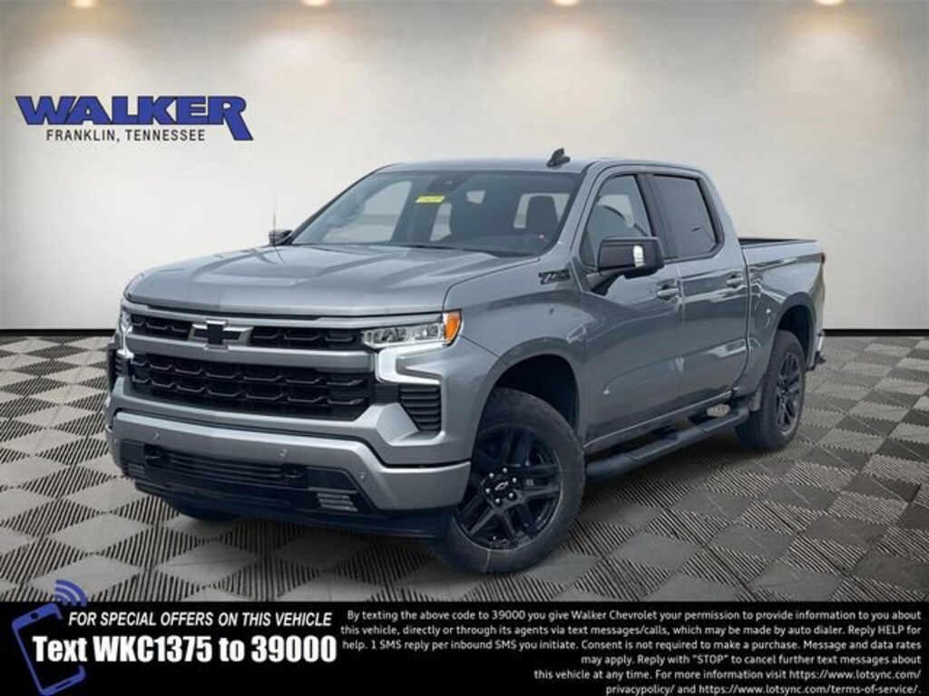 New 2026 Chevrolet Silverado 1500 RST Truck Crew Cab