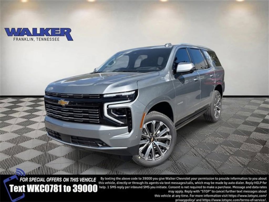 New 2026 Chevrolet Tahoe High Country SUV