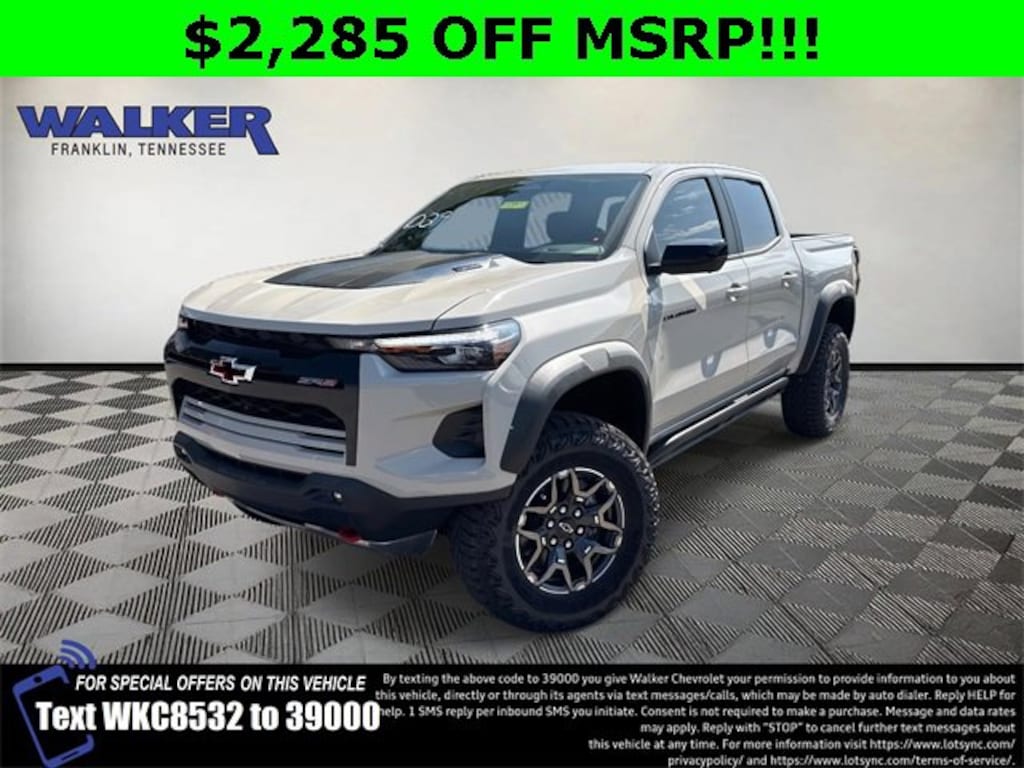 New 2026 Chevrolet Colorado ZR2 Truck Crew Cab