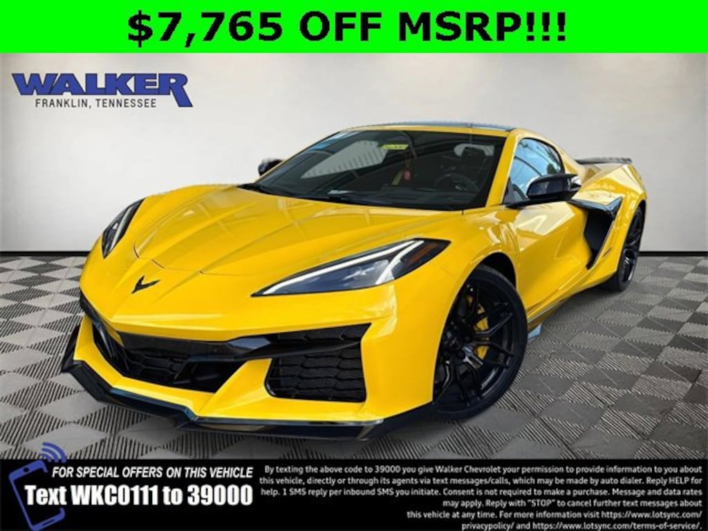 New 2026 Chevrolet Corvette Z06 3LZ Coupe