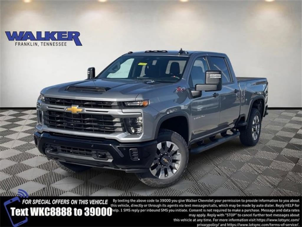 New 2026 Chevrolet Silverado 2500 HD Custom Truck Crew Cab
