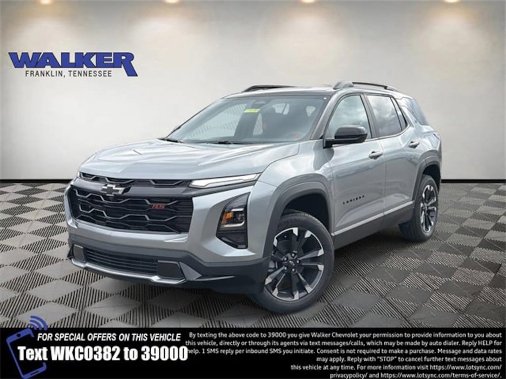 New 2026 Chevrolet Equinox RS SUV