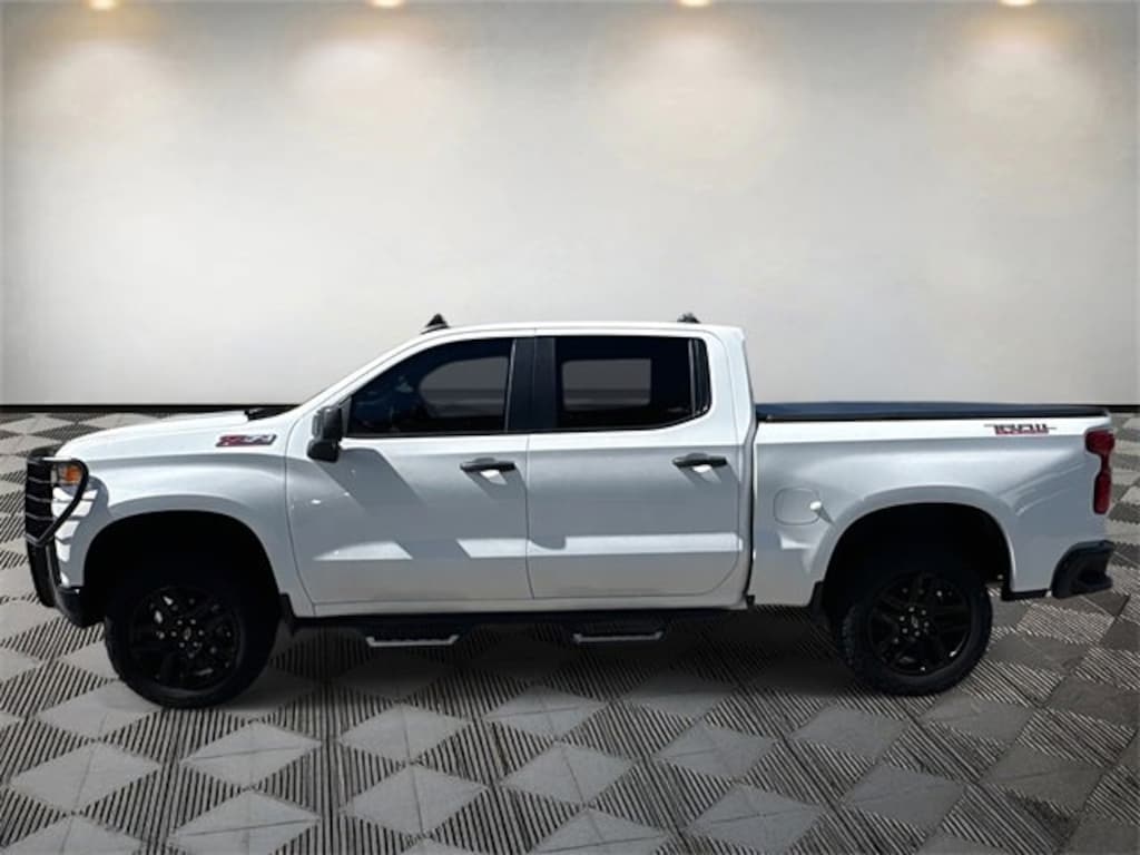 Certified 2021 Chevrolet Silverado 1500 Custom Trail Boss Truck Crew Cab