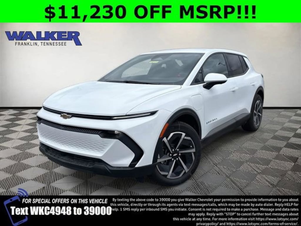 New 2026 Chevrolet Equinox EV LT SUV