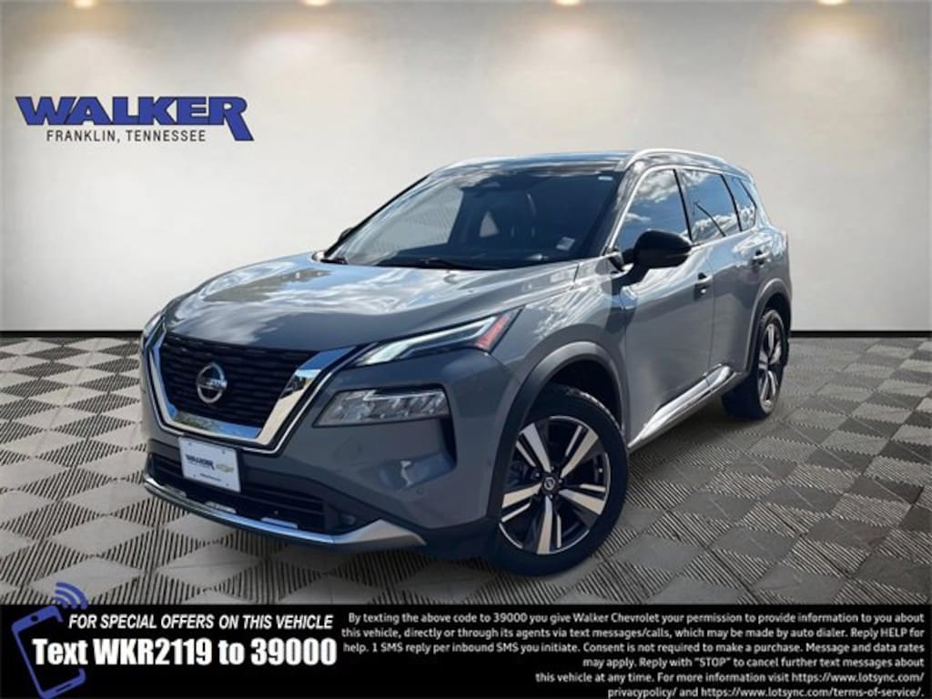 Used 2021 Nissan Rogue Platinum SUV