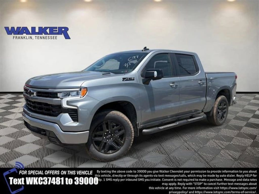 New 2026 Chevrolet Silverado 1500 RST Truck Crew Cab