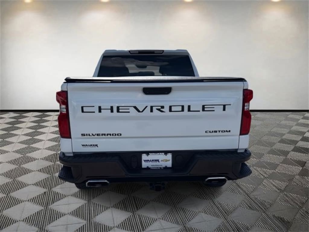 Certified 2021 Chevrolet Silverado 1500 Custom Trail Boss Truck Crew Cab