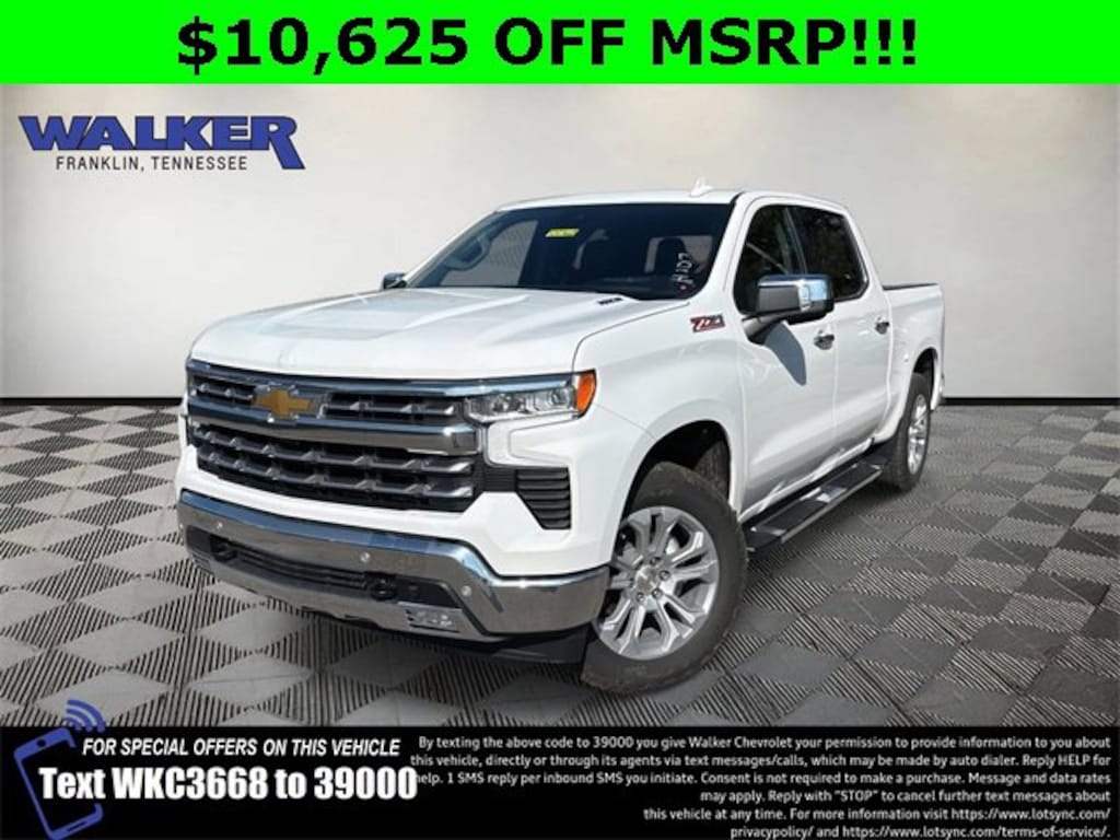 New 2026 Chevrolet Silverado 1500 LTZ Truck Crew Cab