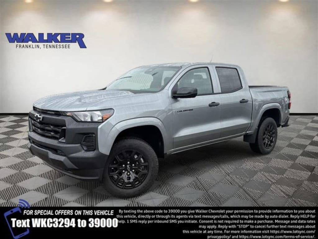 New 2026 Chevrolet Colorado WT Truck Crew Cab