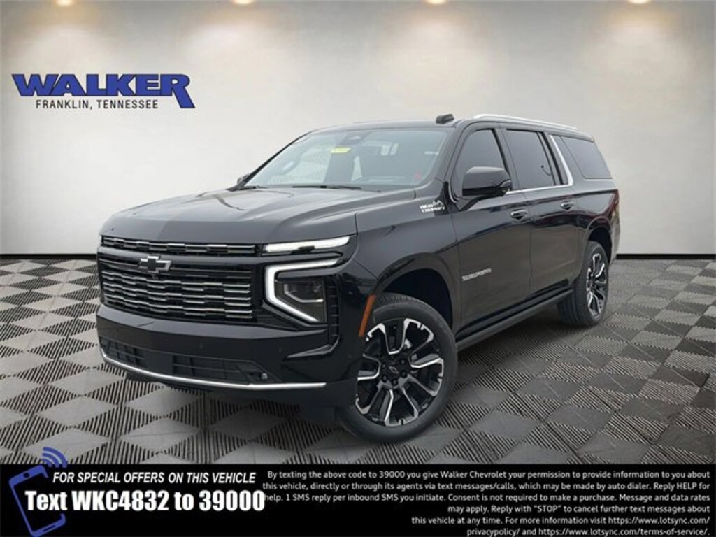 New 2026 Chevrolet Suburban High Country SUV