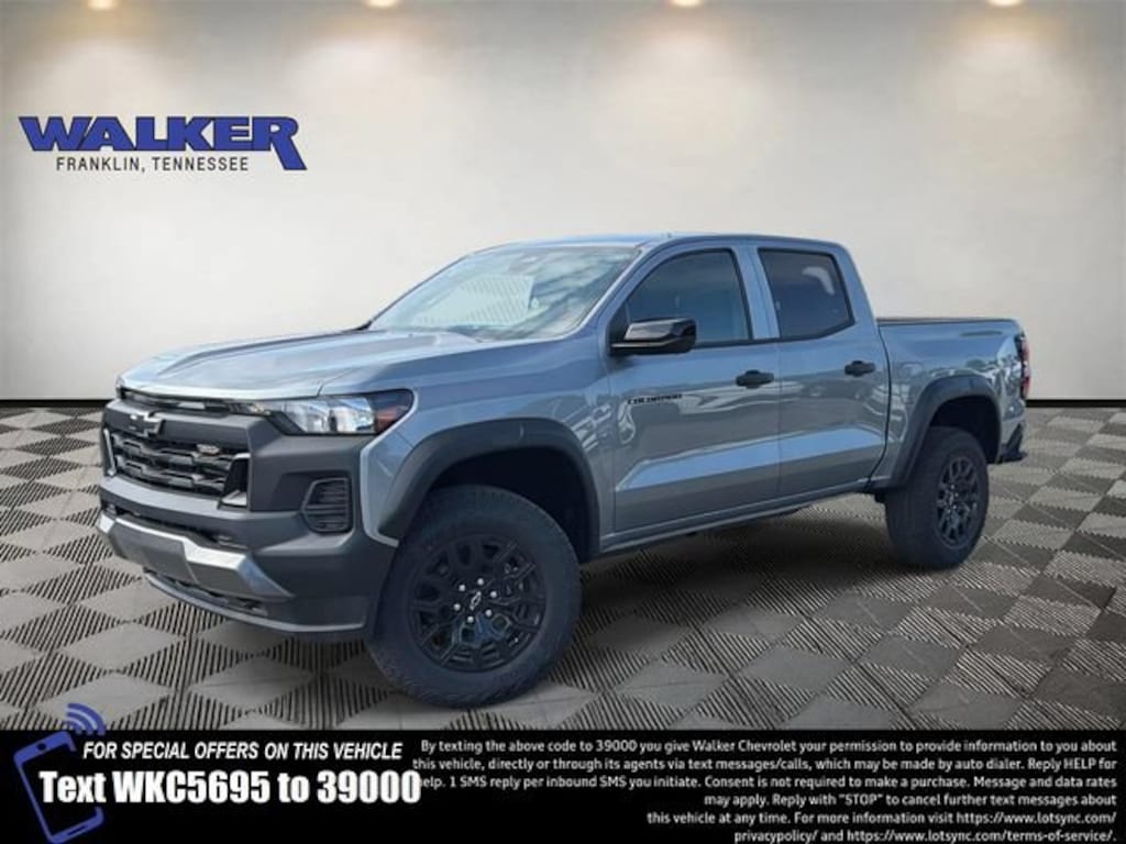 New 2026 Chevrolet Colorado Trail Boss Truck Crew Cab