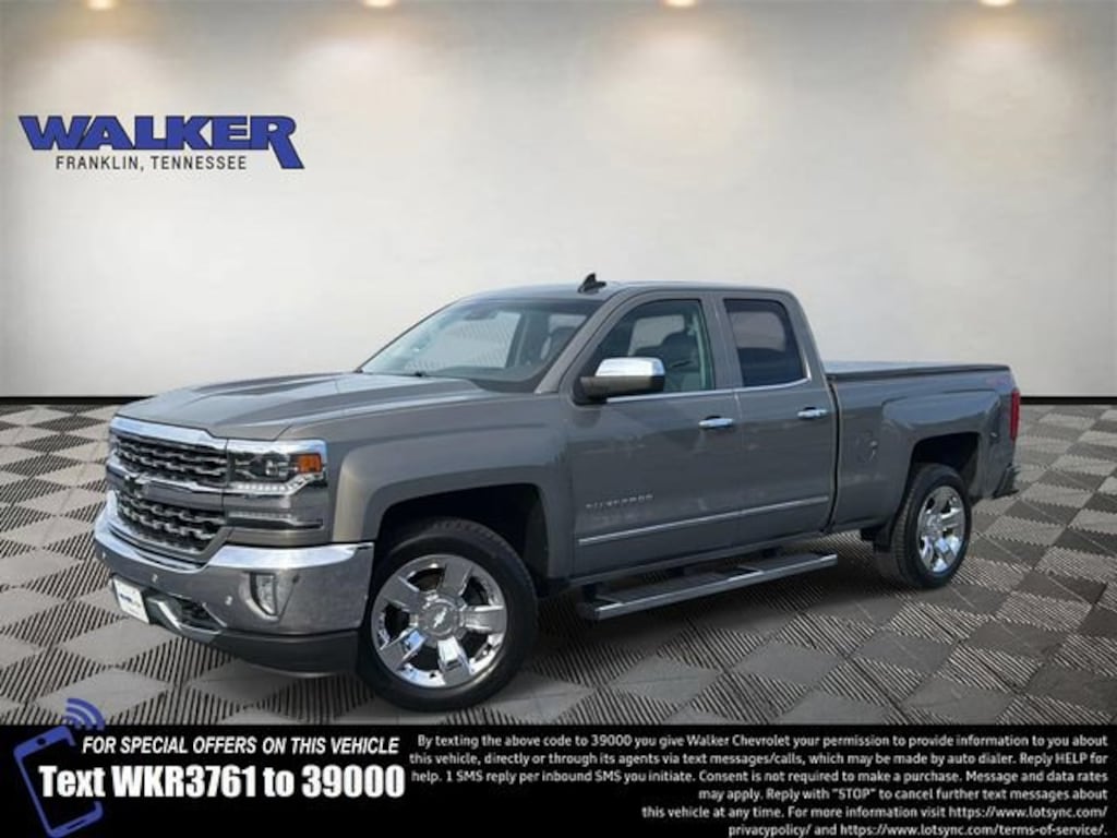 Used 2017 Chevrolet Silverado 1500 LTZ Truck Double Cab