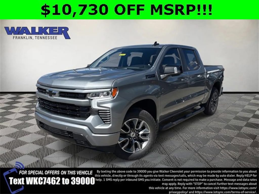 New 2026 Chevrolet Silverado 1500 RST Truck Crew Cab