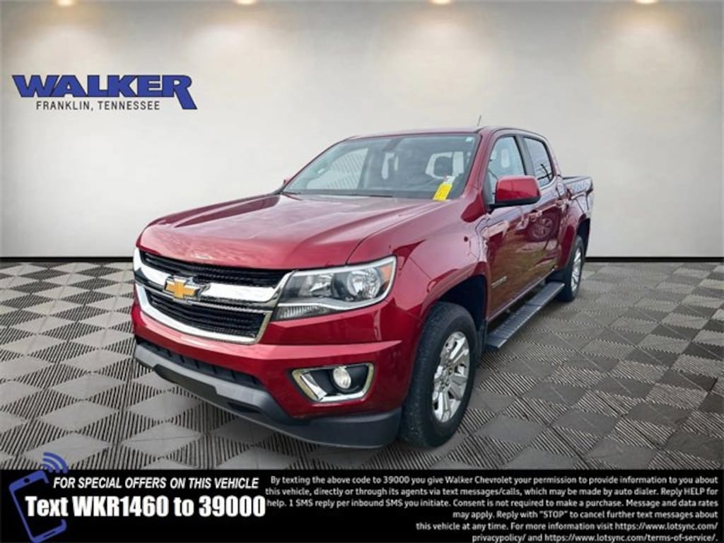 Used 2018 Chevrolet Colorado 2WD LT Truck Crew Cab