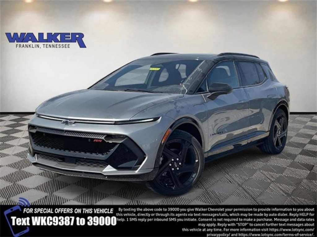 New 2026 Chevrolet Equinox EV RS SUV