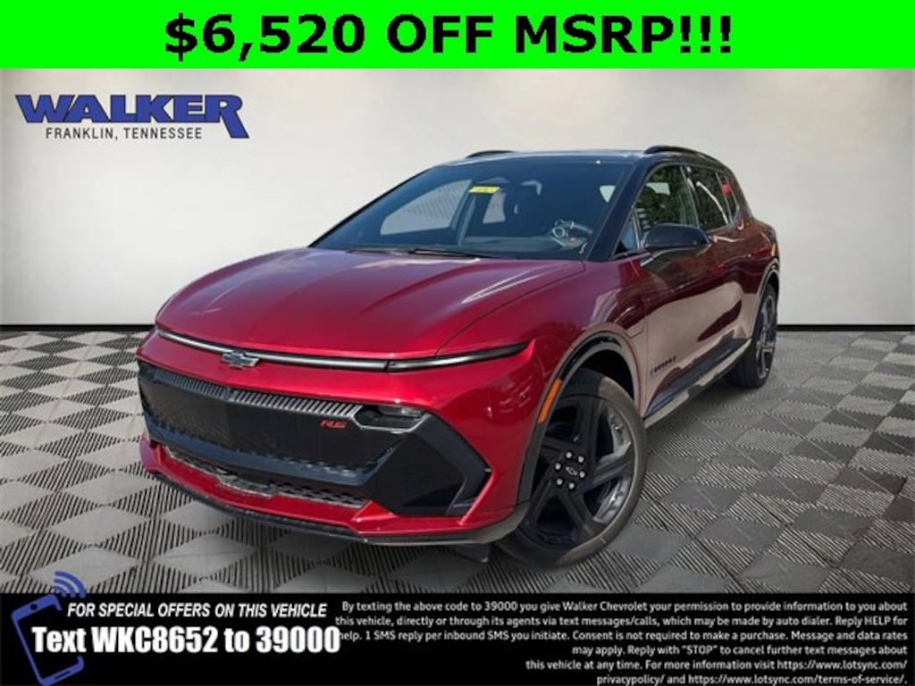 New 2026 Chevrolet Equinox EV RS SUV