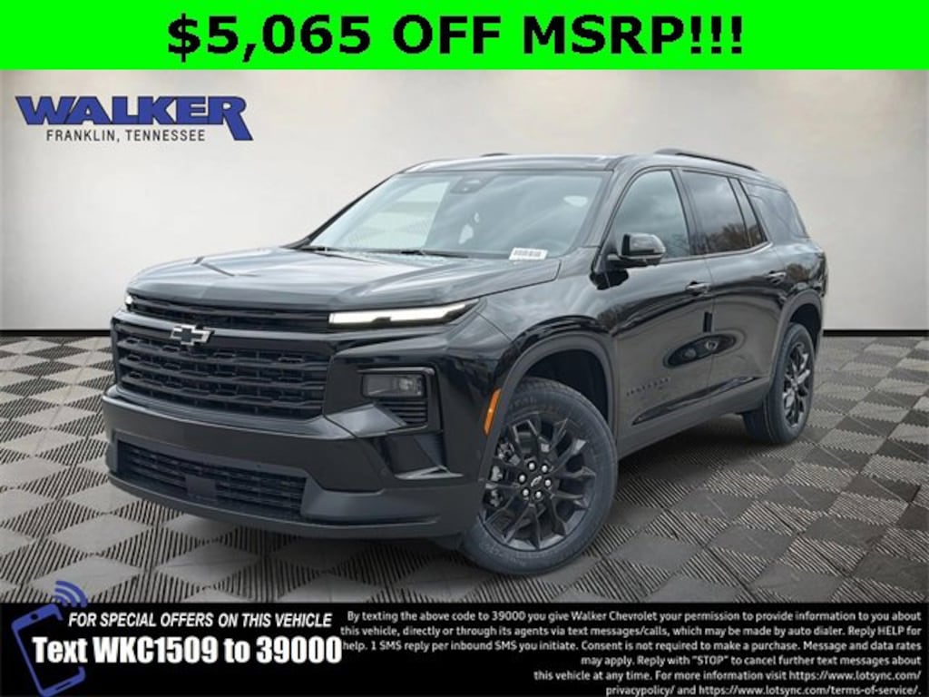 New 2026 Chevrolet Traverse LT SUV