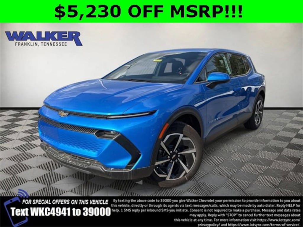 New 2026 Chevrolet Equinox EV LT SUV