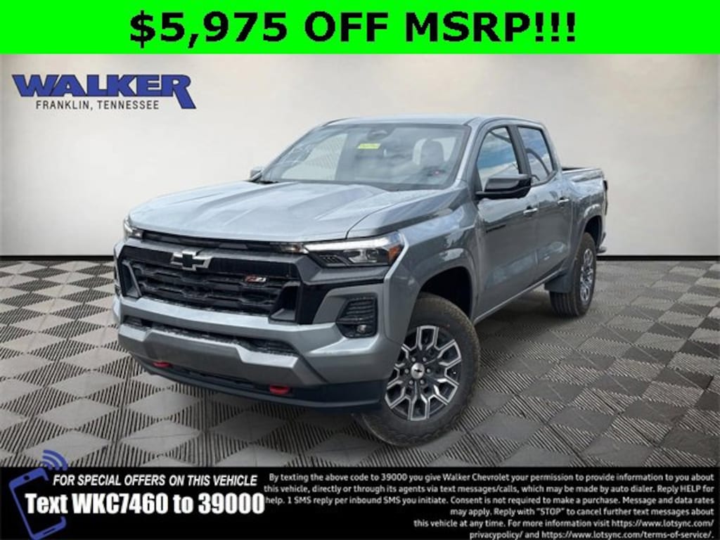 New 2026 Chevrolet Colorado Z71 Truck Crew Cab