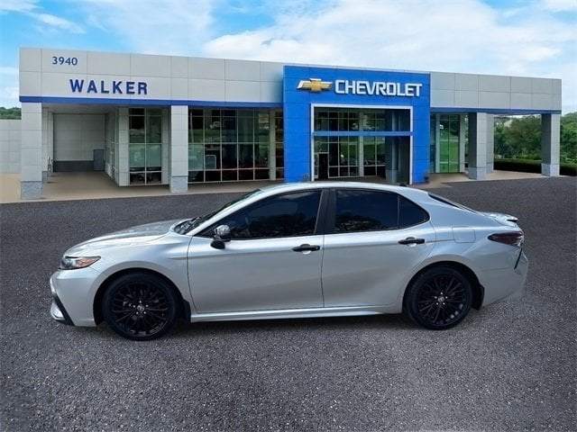 Used 2021 Toyota Camry SE Nightshade with VIN 4T1G11AK9MU410016 for sale in Franklin, TN