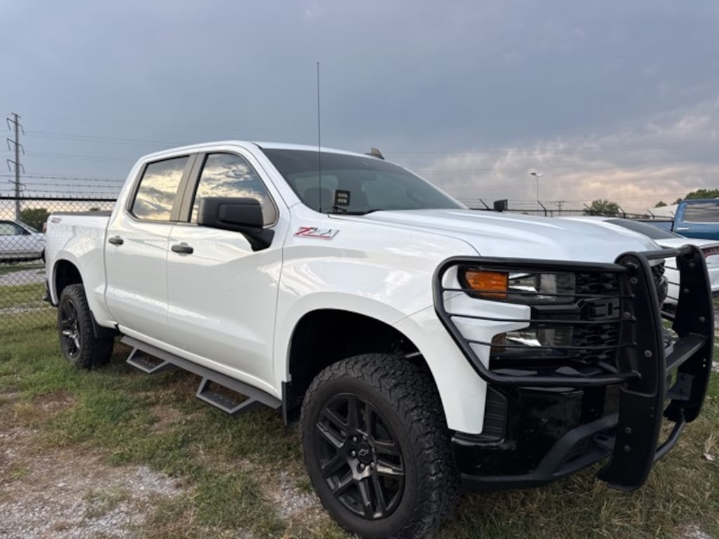 Used 2021 Chevrolet Silverado 1500 Custom Trail Boss Truck Crew Cab