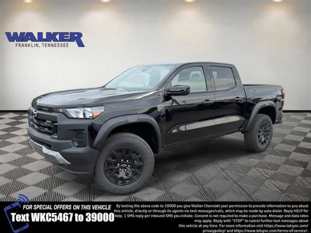 New 2026 Chevrolet Colorado Trail Boss Truck Crew Cab