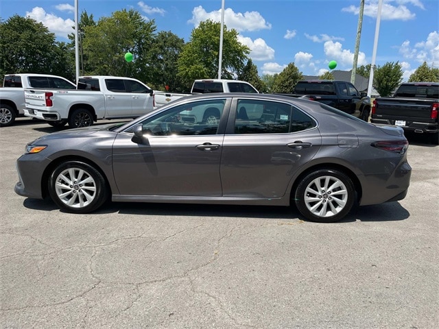 Used 2022 Toyota Camry LE with VIN 4T1C11AK9NU637383 for sale in Franklin, TN