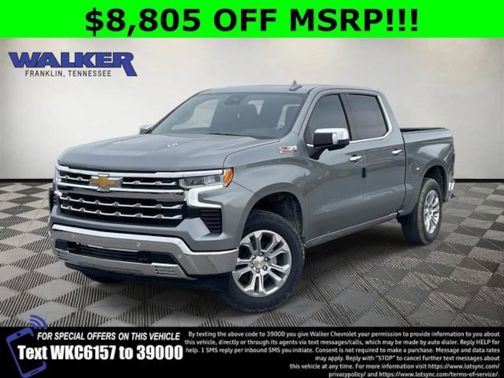 New 2026 Chevrolet Silverado 1500 LTZ Truck Crew Cab