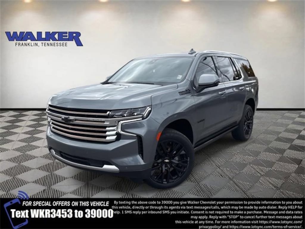 Used 2021 Chevrolet Tahoe High Country SUV
