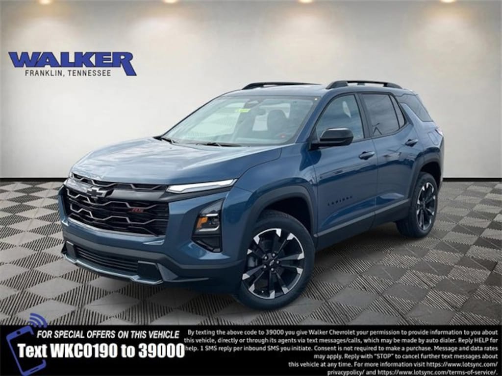 New 2026 Chevrolet Equinox RS SUV