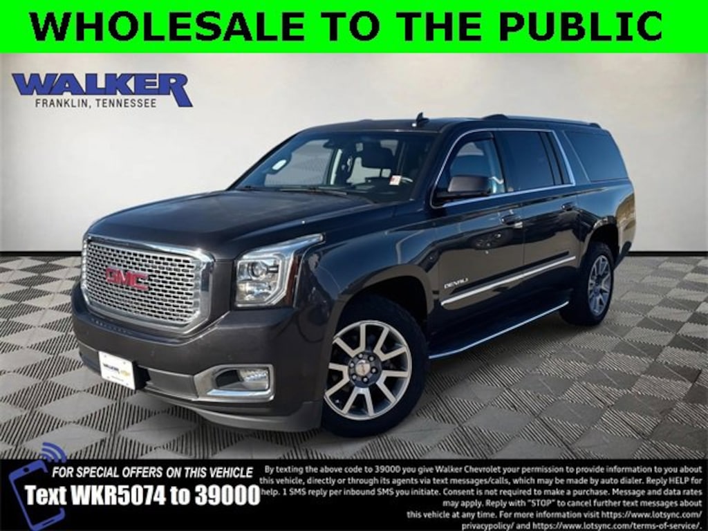 Used 2017 GMC Yukon XL Denali SUV