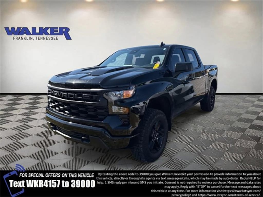 Used 2025 Chevrolet Silverado 1500 Custom Trail Boss Truck Crew Cab