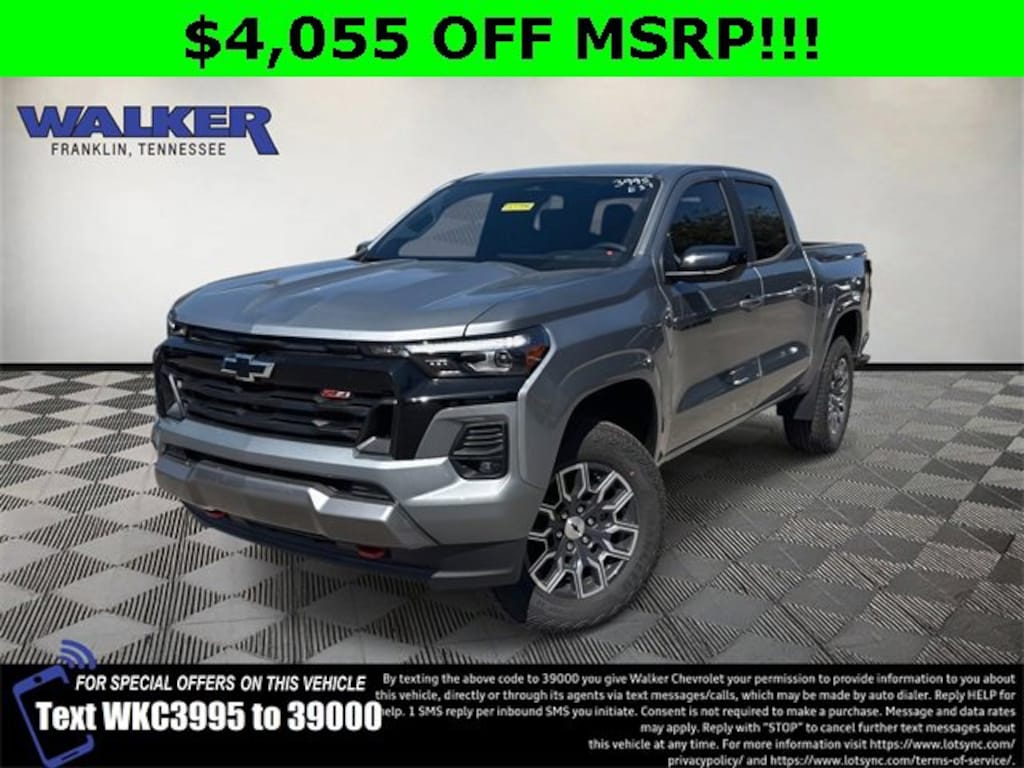 New 2026 Chevrolet Colorado Z71 Truck Crew Cab