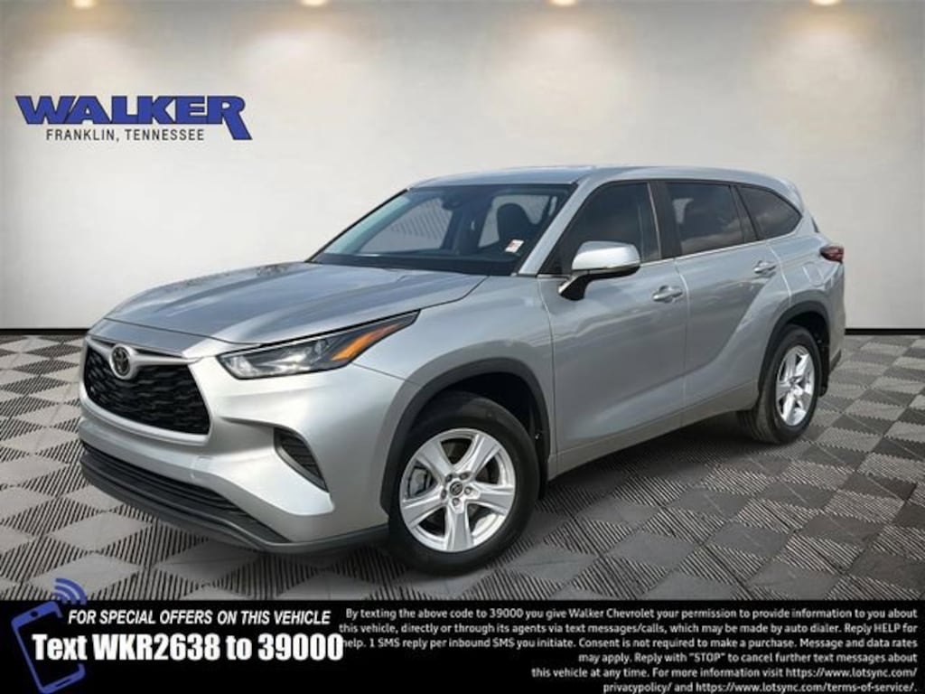 Used 2023 Toyota Highlander L SUV