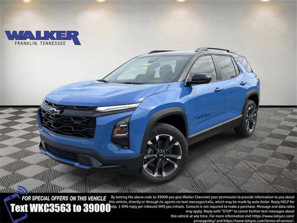 New 2026 Chevrolet Equinox RS SUV