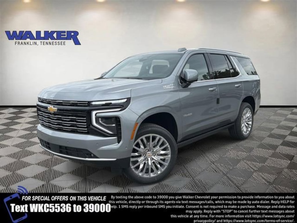 New 2026 Chevrolet Tahoe High Country SUV