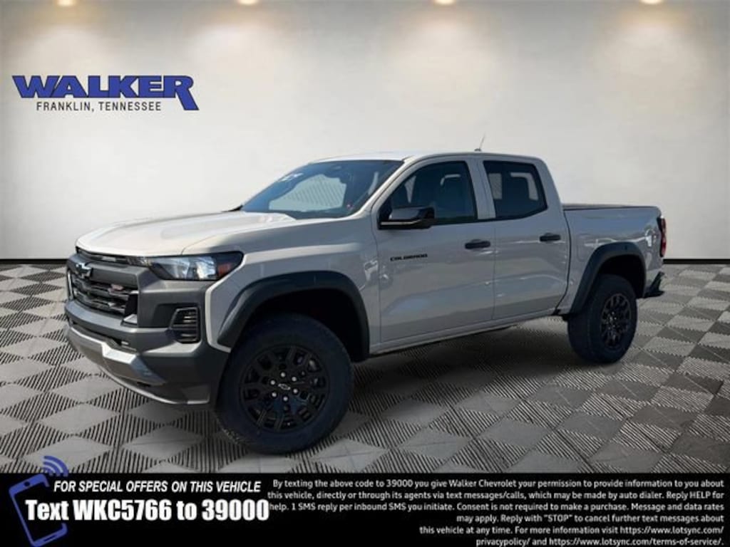 New 2026 Chevrolet Colorado Trail Boss Truck Crew Cab
