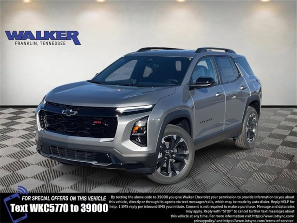 New 2026 Chevrolet Equinox RS SUV
