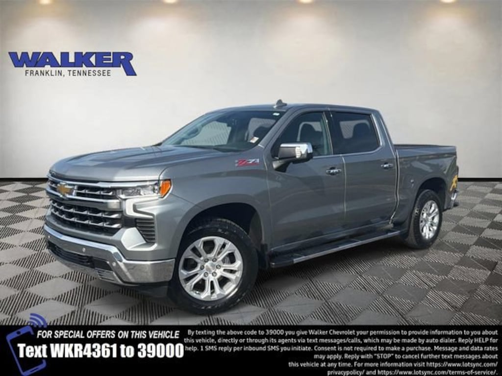 Used 2023 Chevrolet Silverado 1500 LTZ Truck Crew Cab